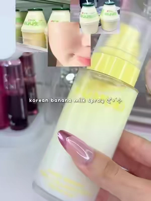 banana milk face mist #kbeauty #mumuki #bananamilk #facemist #glowyskin 