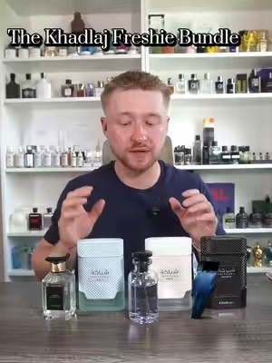 The Khadlaj Shiyaaka bundle is available now. #fragrance #perfume #cologne #fragrancetiktok #perfumetiktok @BeautyHouse US 