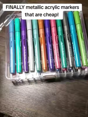 #creatorsearchinsights acrylic marker portrait 