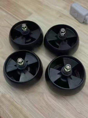 Worn-out deck wheels can make your mower cut uneven and drag across the yard. This two-piece replacement set includes the front deck wheels, mounting bolts, and lock nuts for a straightforward repair on compatible MTD, Cub Cadet, and Troy-Bilt mowers. #MowerDeckWheels #LawnMowerParts #TikTokShopCreatorPicks #tiktokshopstockup #tiktokshopsummersale