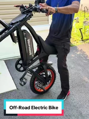 VOLTVOGUE Off-Road Electric Bike, 1500W Peak Power, 31 MPH Top Speed, 14-inch off-road tire 30–60 Miles Range, Hydraulic Brakes, 48V 18Ah Battery, Full Suspensio n, Anti-Slip Off-Road Tires #ebike #offroadbike #bike #ebike #paratiiiiiiiiiiiiiiiiiiiiiiiiiiiiiii 
