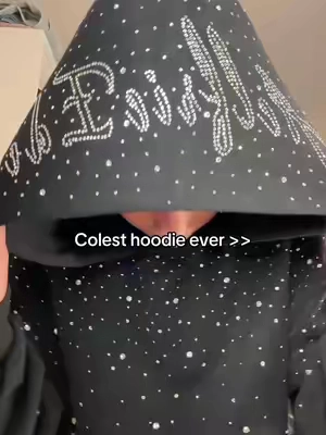 #hoodie #rhinestonehoodie #tiktokshopcreatorpicks 