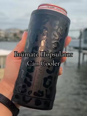 My can cooler is part of the fit and Brümate makes the cutest 🐆@BrüMate #cancooler #brumate #tiktokshopsummersale #summervibes #tailgate