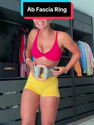 I couldn’t believe how sore I was after a week of using it 30mins a day  #TikTokshopbacktoschool #tiktokshopsummersale #tiktokshopcreatorpicks #abworkouts #fasciarelease 