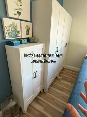 We wasted so much money on storage cabinets from that popular Swedish store…. And they starting falling apart as soon as we mopped our tile floors. These steel cabinets are so much nicer. #storagecabinet #pantrystorage  #steelcabinet  #homeorganization  @GEITIN STEEL CABINET 