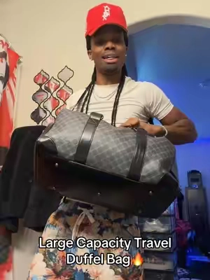 This Large Capacity Travel Duffel Bag is great and EXTREMELY! reliable💯👏🏽