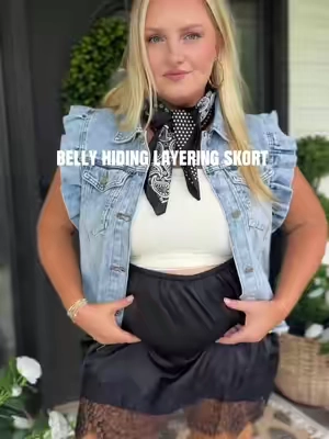 So many ways to style this one! #skort #laceskort #layeringskirt #tiktokshopsummersale #tiktokshopcreatorpicks 