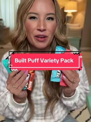 I finally understand why these keep selling out. The marshmallow texture is SO good and they don’t have that chalky protein taste. Which flavor would you grab first? 🤎 @Built Bar #BuiltBar #BuiltPuff #ProteinBars #ProteinSnack #HealthySnacks 