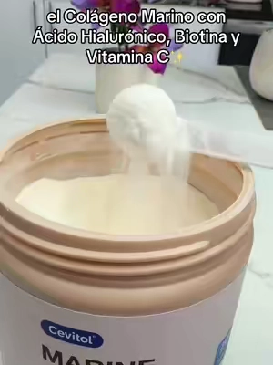Colágeno Marino en Polvo con Vitamina C y Biotina Cevitol Colágeno Marino, Péptidos de Colágeno, Polvo de Colágeno, Cevitol #tiktokcreatorpicks #DealsForYouDays #ColagenoMarinoPuro #SuplementoEnPolvoCevitol #PéptidosDeColágeno Este colágeno marino en polvo destaca por incluir una mezcla de vitamina C, ácido hialurónico y biotina en su composición. Su formato en polvo permite que se disuelva con facilidad al mezclarlo en líquidos. Es una alternativa versátil para quienes buscan integrar péptidos de colágeno en su día a día, manteniendo una rutina sencilla y constante al combinarlo con mis bebidas preferidas. The information shared is for general purposes and does not replace personalized professional guidance. Offer availability may be subject to a limited time. The price shown may vary depending on promotions or availability.