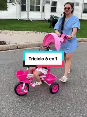 Triciclo 6 en 1 #strollerbike #strollerbikeforkids #tiktokshopsummersale #tiktokshopcreatorpicks 