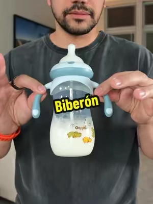 Biberón para fácil transición de tetero a pecho, cómo hacer que mi bebé deje el pecho y utilice biberones #summerwins #tiktokshopsummersale @Oberni Shop #obernibottle 