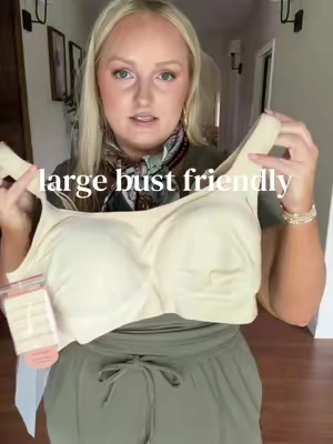 I’m a 38dd wearing the xl #bra #comfybra #tiktokshopcreatorpicks 