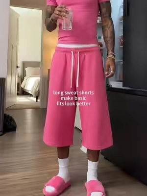 if the fit don’t make people look twice i don’t want it #capris #longshorts #croppedpants #mensfashion #summerfits