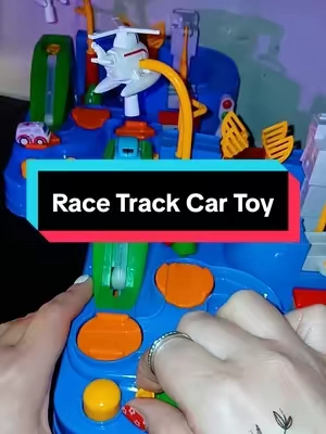 Replying to @lexiilovelyy this race track car toy is one of my favorite toys I've found for kids. My kid are obsessed with it.  #racetracktoy #racecartoy #giftsforkids #kidstoys #tiktokshopcreatorpicks 