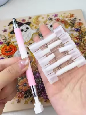 Upgrade your diamond painting game This diamond art pen set comes with replaceable wax tips and a smooth, ergonomic grip that makes crafting easy, clean, and satisfying. Perfect for beginners, pros, or anyone who uses crafting as therapy. #diamondpainting #pen #diamondart #spotlightfinds #tiktokshopsummersale 