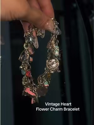 #womenjewelry #charmbracelets #fashion #vintage #bracelet 