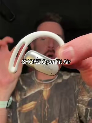 SHOKZ OpenFit Air Open Ear Earbuds. #tiktokshopsummersale #tiktokshopcreatorpicks #tiktokshopsummerturnup 