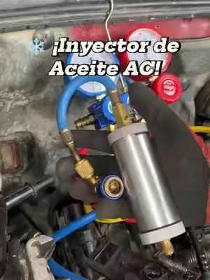 🥵 ¿Tu aire acondicionado solo tira aire caliente? ¡No gastes dinero en reparaciones caras! Este Inyector de Aceite AC añade aceite al compresor rápido sin desmontar nada 🔧 ¡Consigue el tuyo ahora! 👇 #HVAC #Mecanica #Herramientas #ReparacionAC #TikTokMadeMeBuyIt"