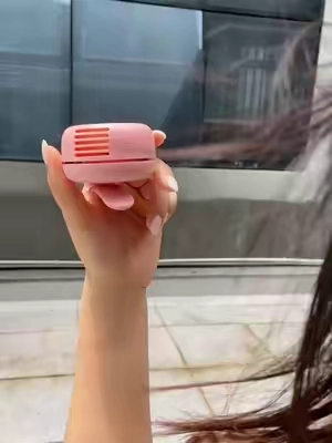 this tiny clip-on fan is literally a literal lifesaver for hot flashes  #SummerVibes #MenopauseRelief #PersonalCooling #MiniFan #SummerMustHaves