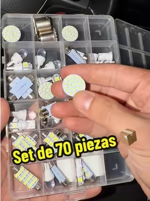 Las halógenas alumbran poco y se funden fácil. Cambiarlas cuesta dinero y tiempo. Qué hueva. Kit de 70 piezas: freno, direccionales, interiores… todo. Solo conectas y listo. Sin modificar. Luz estable y duradera. #FullCarLightKit #SummerWins#fathersdaygift#BrighterLights#ahorradinero