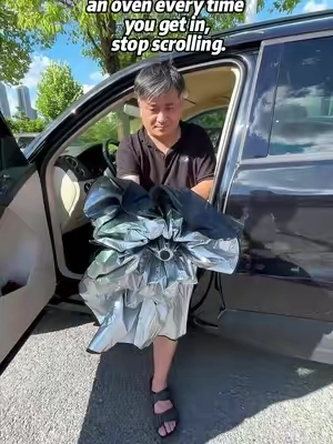 This is probably the smartest car upgrade you'll make this summer.#TikTokShop #CarSunshade #WindshieldSunshade #CarAccessories #SummerEssentials     