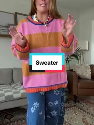 This striped sweater 🤌🏻😍 #stripedsweater #sweater #sweaterweather #sweaterstyle 