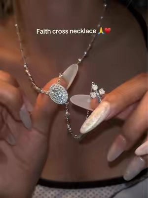 #faith #jewelry #necklace #daintyjewelry #silver 