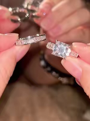 ✨💍El mejor regalo para estas fiestas en 2026. ¡Brilla más, paga menos!  #moissanite #delzzad #engagementring #ring #diamondring