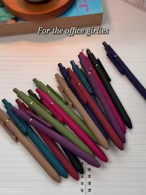 I swear everyone keeps stealing these cute pens from me at work 🖊️ #DeskEssentials #TeacherMustHaves #NurseLife #cutestationery #tiktokshopsummersale 