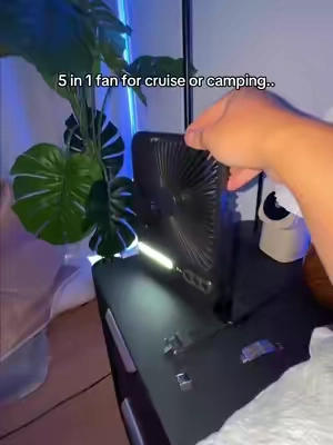 Don’t buy this fan unless you wanna sleep perfectly every single night 🤩 #PortableFan #WhiteNoiseSleep #BedroomEssentials #TravelMustHave #tiktokshopsummersale 