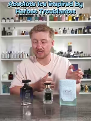 We got another dupe of Herbes - Absolute Ice by Atrallia. More minty, less musky than Sky. Another great alternative to a very expensive fragrance. #perfume #cologne #fragrancetiktok #perfumetiktok @INTERNATIONAL BEAUTY BRANDS 