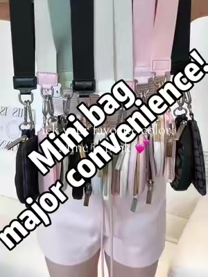 Which one would you choose? I can’t resist pink!💓#keychain #wallet #OOTD #tiktokshopbacktoschool #mexsbag 