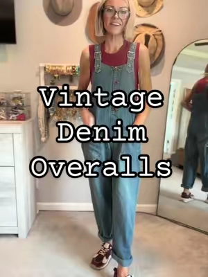 Sell out risk 😭 #overalls #vintage #womensfashion #casualoutfit @CHOUYATOU 
