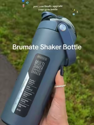 my gym bag just got an upgrade. 💙☁️💦 #brumate #shakerbottle #tumbler #waterbottle #tiktokshopsummersale 