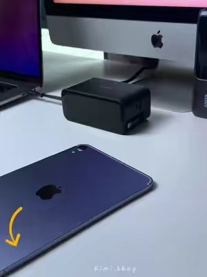 Is your desk still a mess? Anker’s compact charging station might be exactly what you need #fastcharging #desksetup #charger#anker #iphonecharging