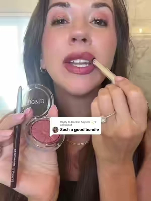 Replying to @Rachel Sayumi 💫 #clinique #makeupbundle #blackhoney #TikTokShopCosmetics #TTSNationalLipstickDay  