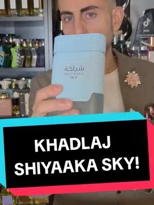 Khadlaj Shiyaaka Sky perfume review! #perfumetok #fragrance #fragrancetok #fragrancetiktok #redolessence 