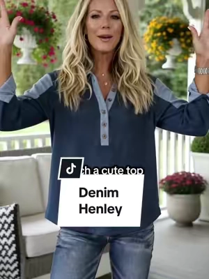 Loving this shirt! #fashion #henleyshirt #fallshirt #ladiesfashion #womenfashion 