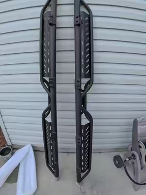 Upgrade the look of your truck. #RunningBoards #TruckAccessories #ToyotaTundraAccessories #ToyotaTundra #