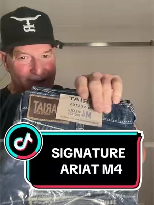 ARIAT M4 Adkins Bootcut Jeans are finally available on the TikTok Shop. Jump on this deal while supplies last. #summerfinds #ariat #western #mensfashion #jeans 