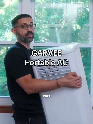 This thing is amazing. Definitely better than advertised, and because of the self evap system I rarely ever have to empty anything. They're already marking up AC's so I highly recommend this if it's in stock! @GARVEE  #garvee #garveehome #airconditioner #portableac 