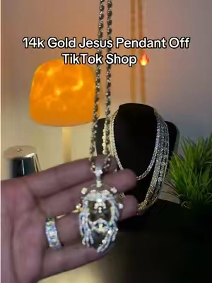 #14kgold #jesus #pendant #goldchain #goldjewelry 