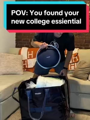 Nobody tells you the hardest part of college move-in is carrying everything… this solves that. 🎓🙌 #tiktokshop #college #moveinday #dormlife #moving 