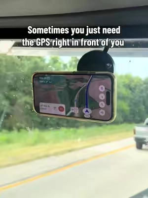 So convenient  #statik #hypermount #phonemount #phoneholder #trucker 
