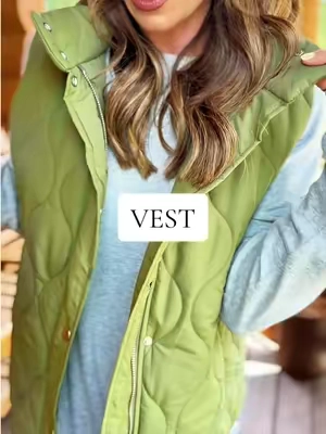 #vest #puffervest #fashion #FallFashion #womensfashion 