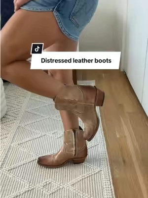 Replying to @Melody Bethke-Perry Cleo Wolf distressed leather boots are timeless and  made to last! #cleoboots #westernboots #cowboybootsforher #tiktokshopcreatorpicks 