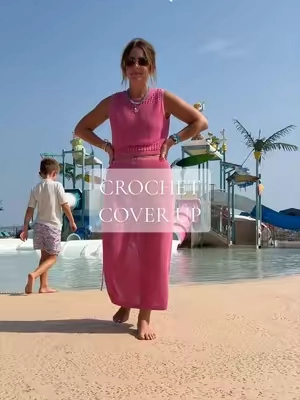 Loveee this one because I can wear the skirt by itself too!  #coverup #swimwear #swimsuit 