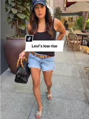 Super low Levi’s cutoff shorts are the perfect pair for all summer long! #leviscutoffshorts #vintagelevishorts #tiktokshopsummerturnup #tiktokshopcreatorpicks #liveinlevis@Tillys 