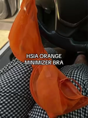 NEW orange minimizer bra 🍊🧡 #hsia #minimizerbra #plussizebra #tiktokshopsummersale #tiktokshopcreatorpicks 