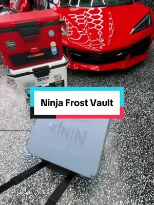 They gave us WHEELS!!  #tiktokshopsummersale #ninjafrostvault #summeressentials #ninjacooler #ninjakitchen 